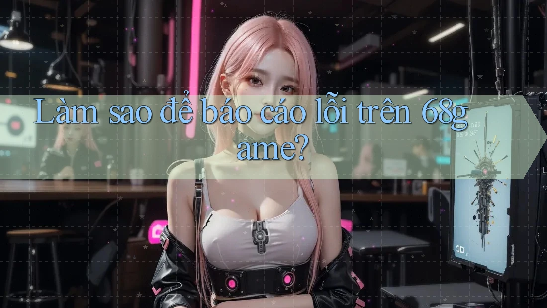Làm sao để báo cáo lỗi trên 68game? Làm sao để báo cáo lỗi trên 68game?