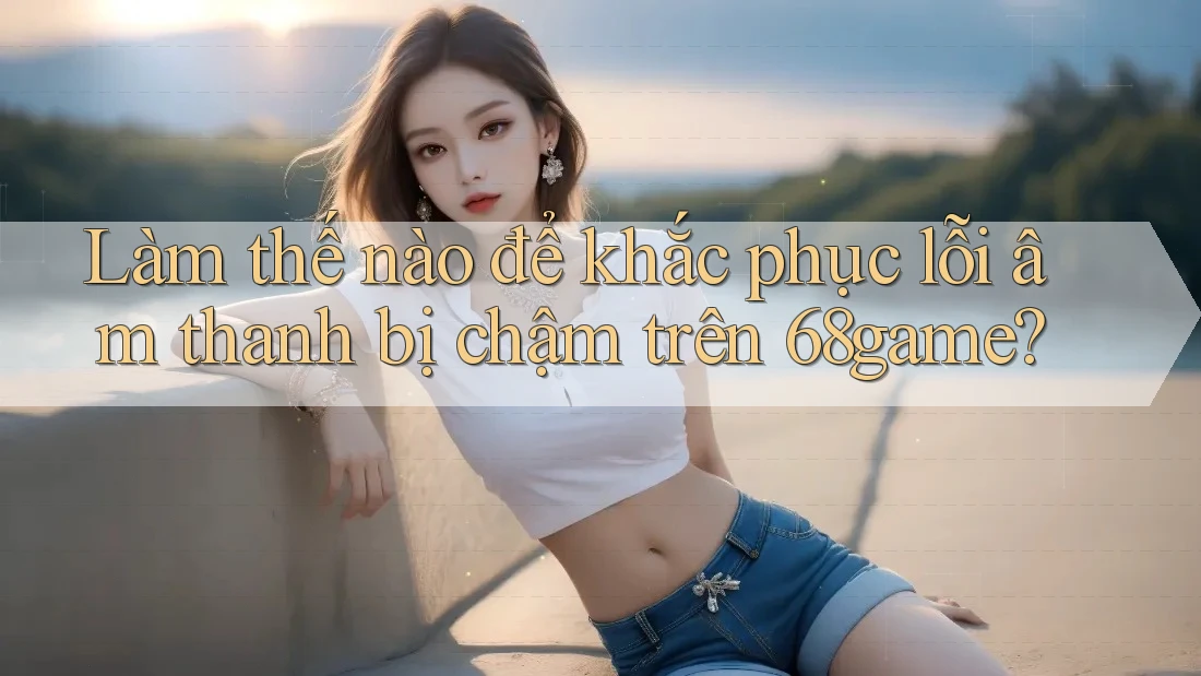 Làm thế nào để khắc phục lỗi âm thanh bị chậm trên 68game?