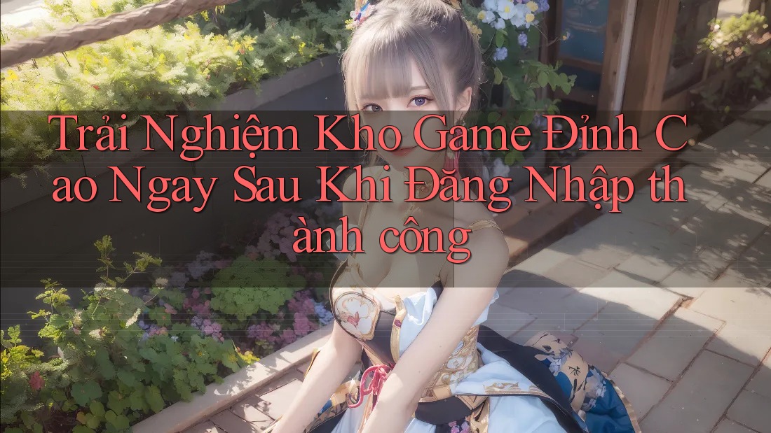 Trải Nghiệm Kho Game Đỉnh Cao Ngay Sau Khi Đăng Nhập thành công
