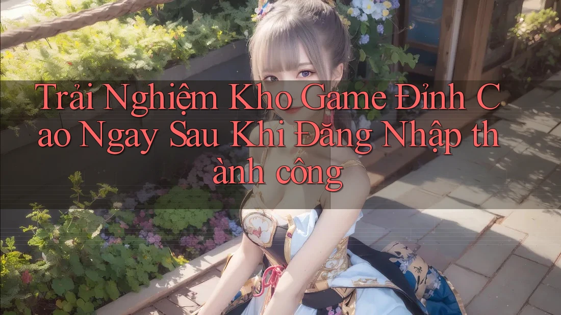 Trải Nghiệm Kho Game Đỉnh Cao Ngay Sau Khi Đăng Nhập thành công